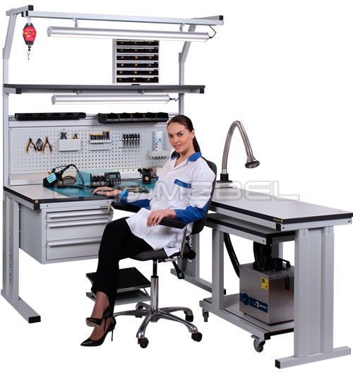 Готовое решение.Рабочее место esd-mebel серии Advance