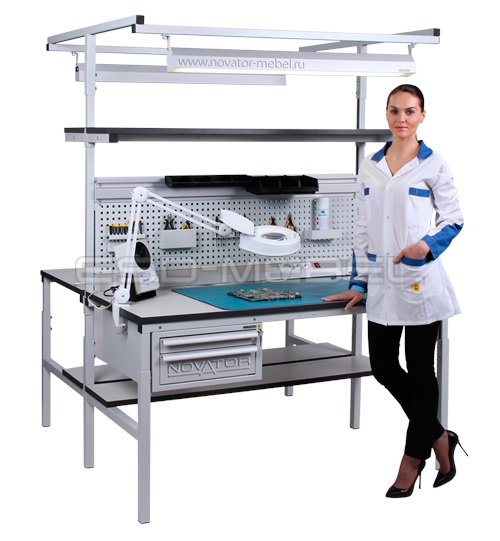 Готовое решение.Рабочее место esd-mebel серии Advance