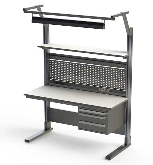 Готовое решение. Рабочее место esd-mebel серии Modern